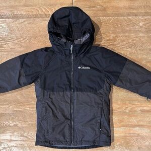 Columbia Black Hooded Jacket